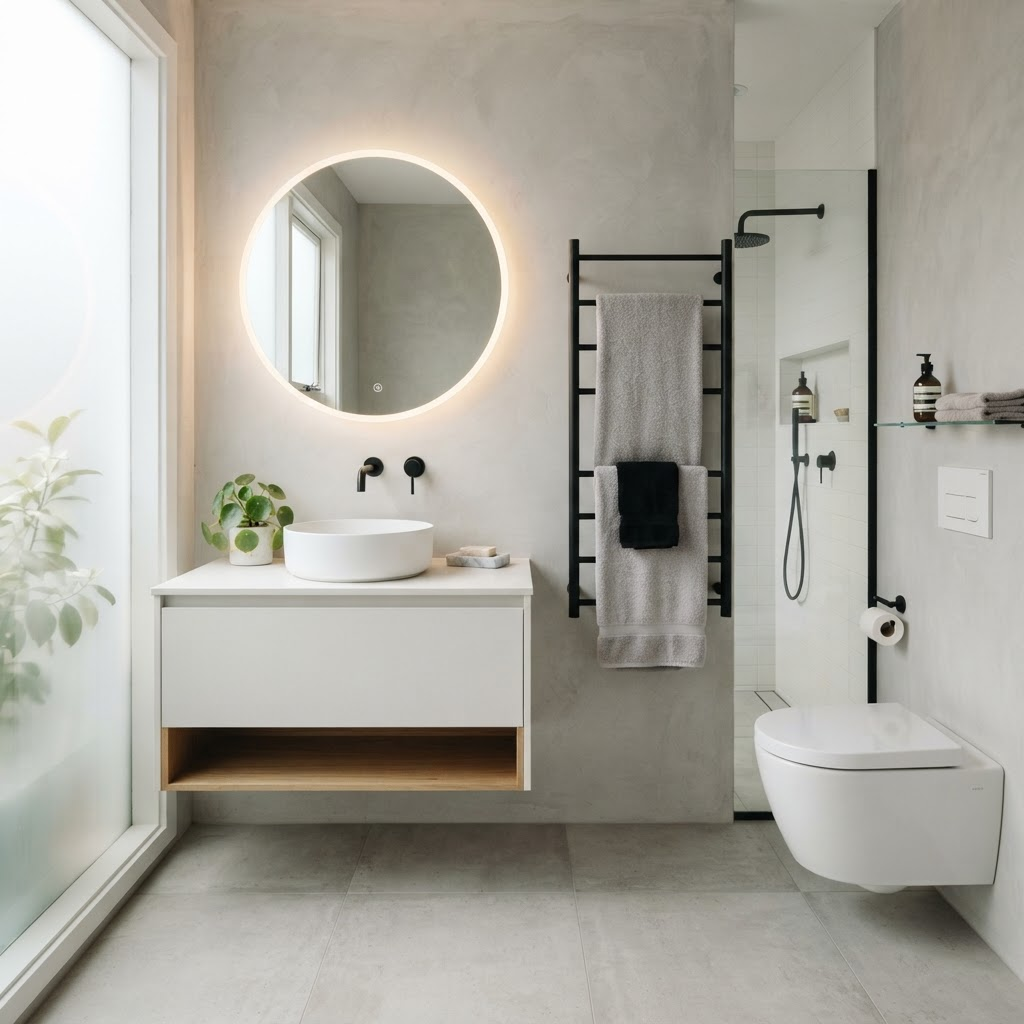 Hansberg curated bathroom collection